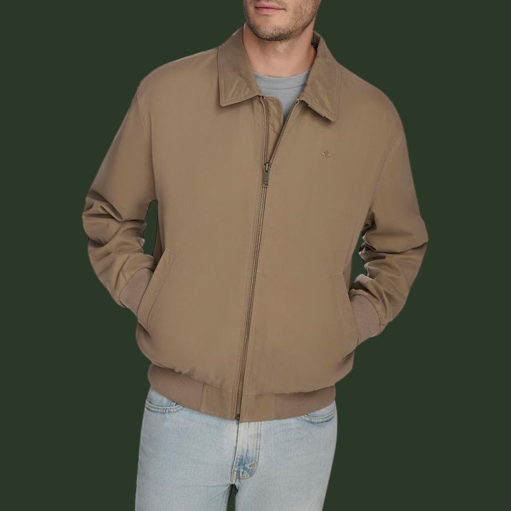 Friedrich – Klassische Harrington-Jacke in Taupe