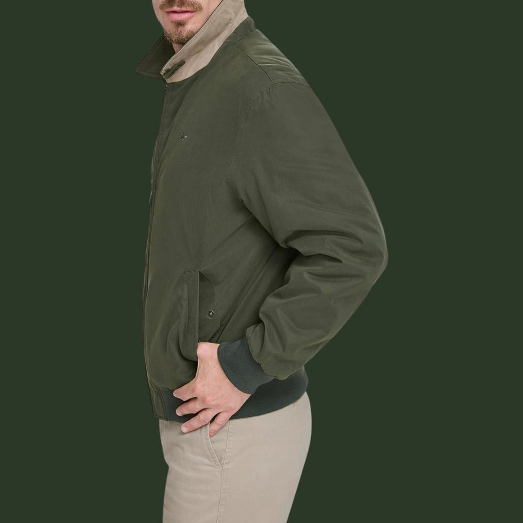 Matthias – Zeitlose Übergangsjacke in Olivgrün