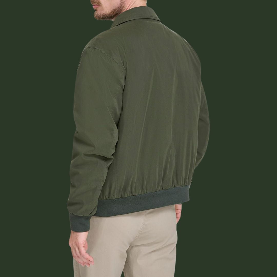 Matthias – Zeitlose Übergangsjacke in Olivgrün