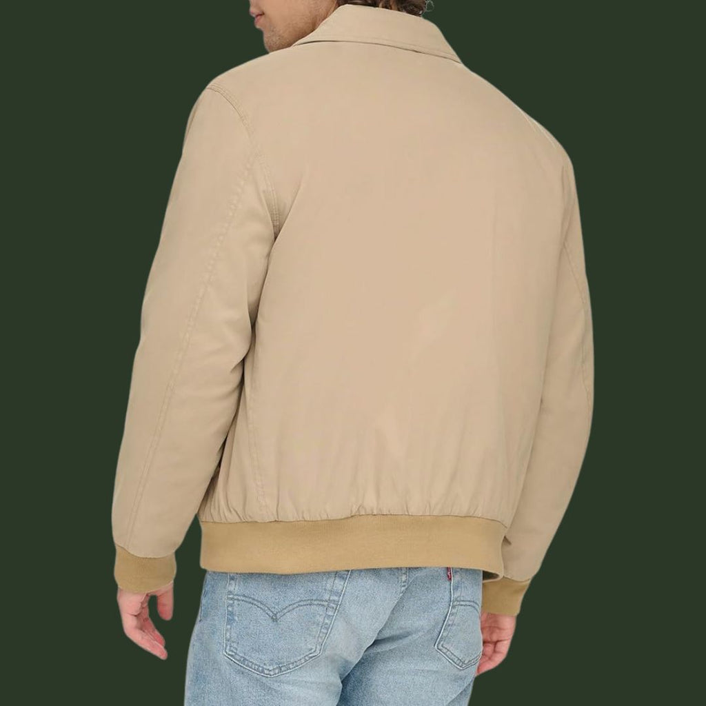 Sebastian – Zeitlose Harrington-Jacke in Beige