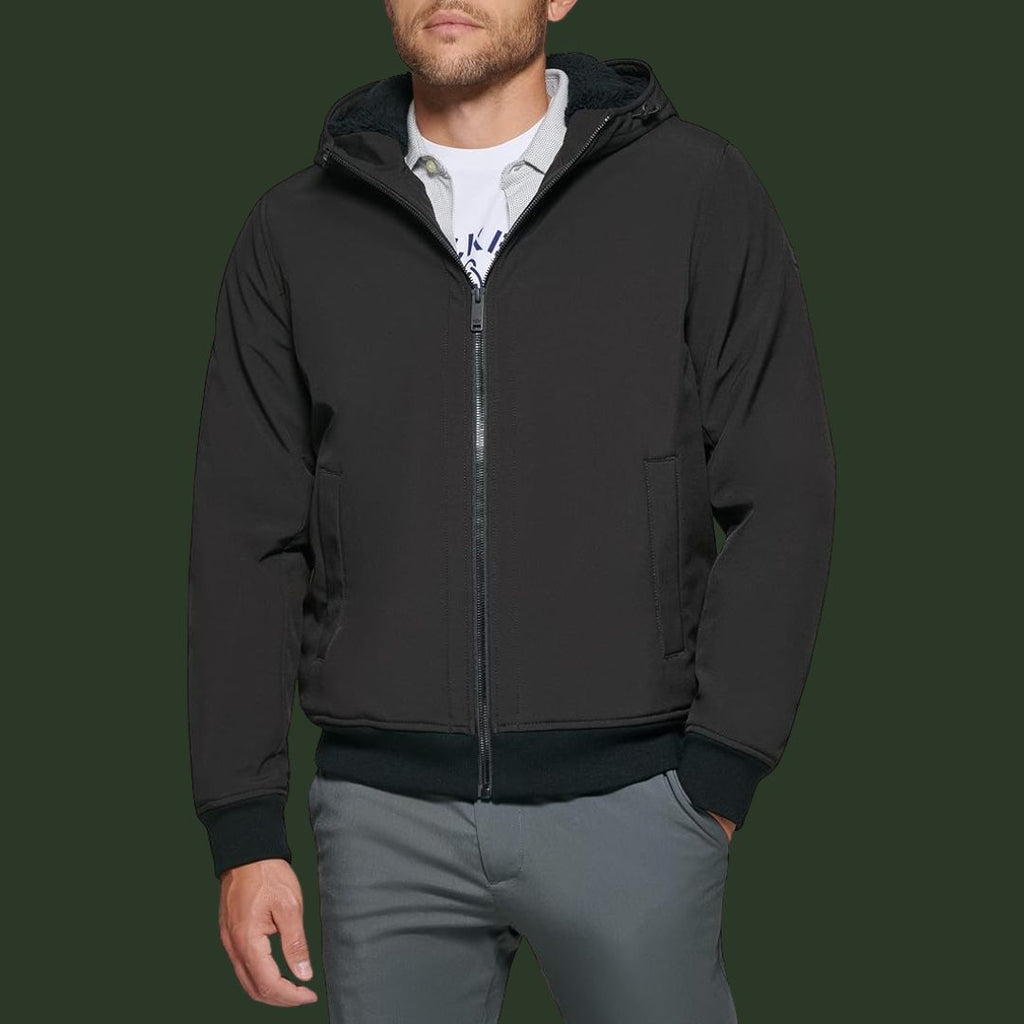 Tobias – Warme Kapuzenjacke mit Fleece-Futter