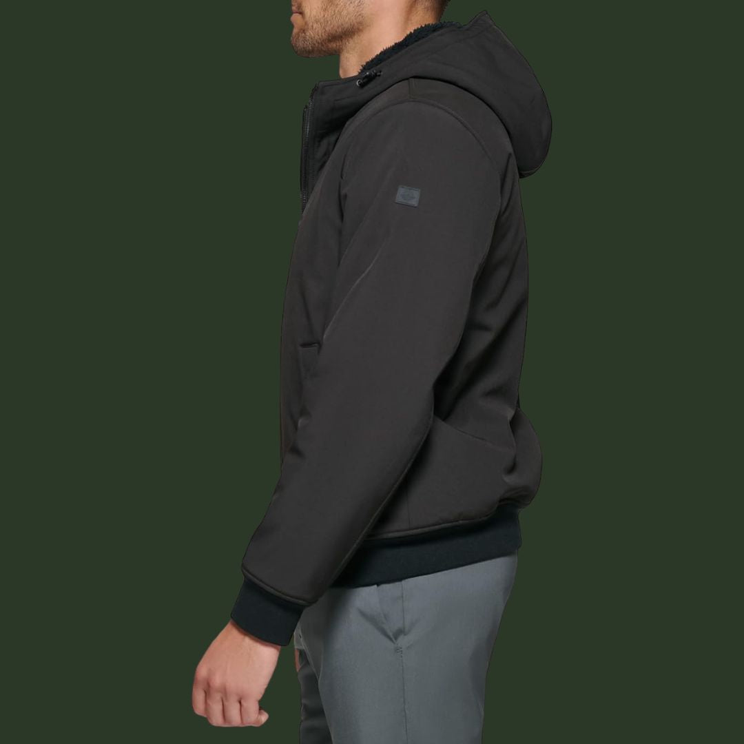Tobias – Warme Kapuzenjacke mit Fleece-Futter