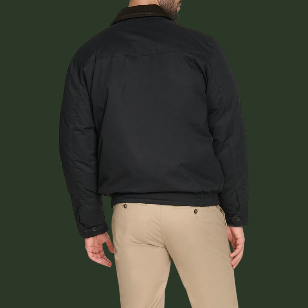 Jonas – Klassische Übergangsjacke mit Kontrastkragen