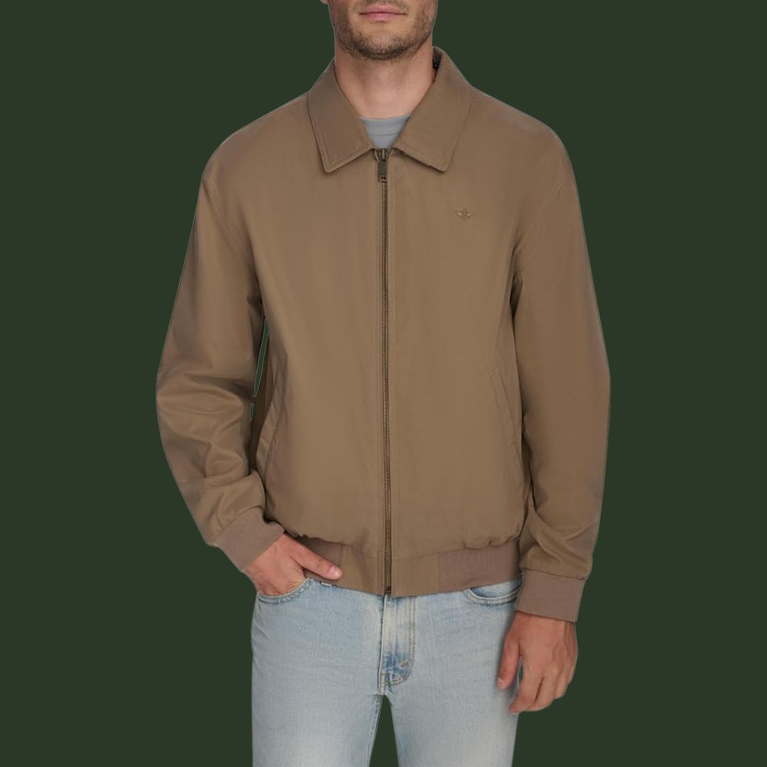 Friedrich – Klassische Harrington-Jacke in Taupe
